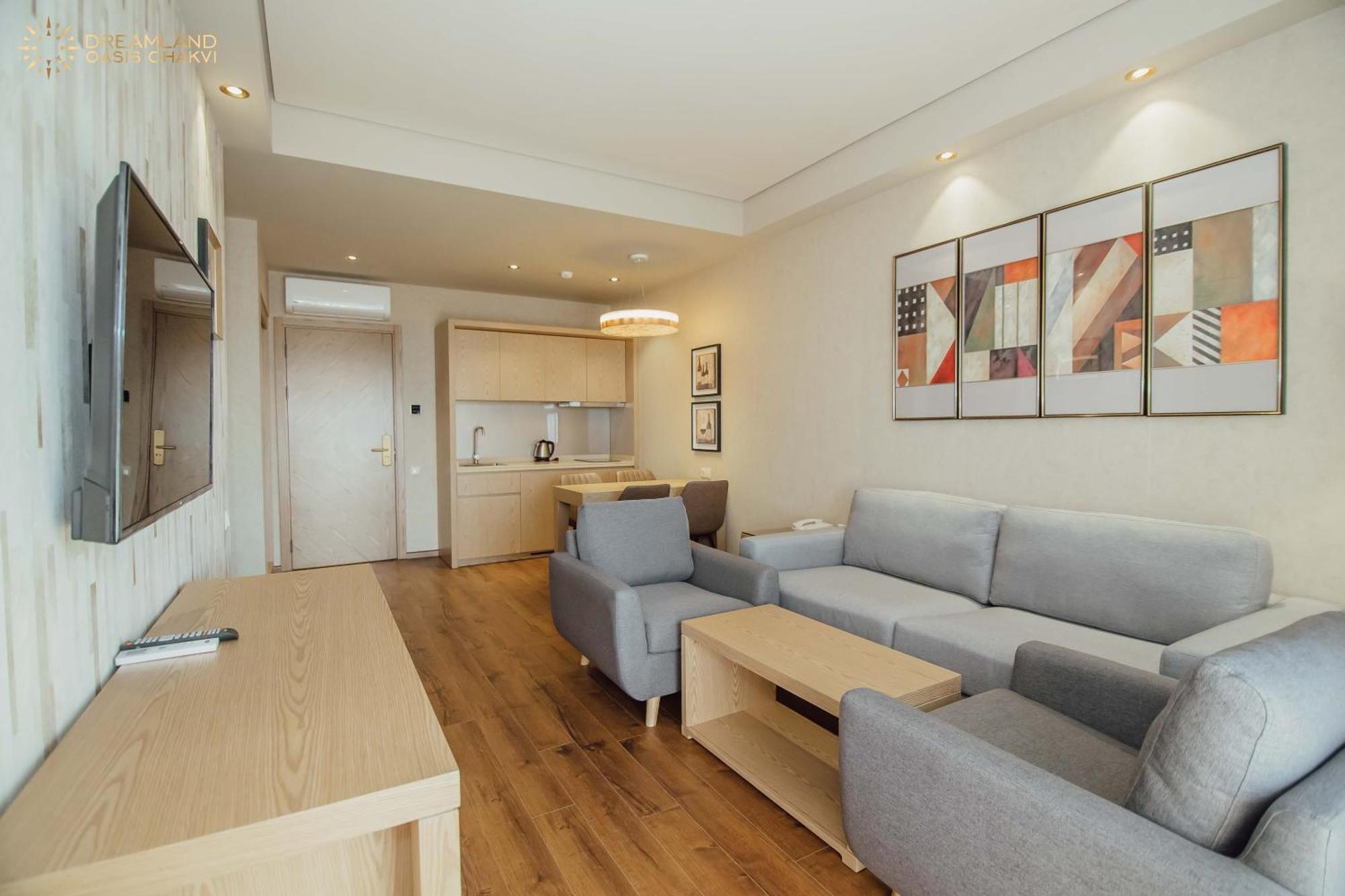 Dreamland Oasis Aparthotel Kobuleti Bagian luar foto