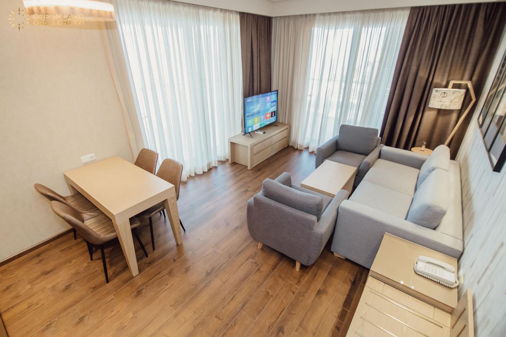 Dreamland Oasis Aparthotel Kobuleti Bagian luar foto