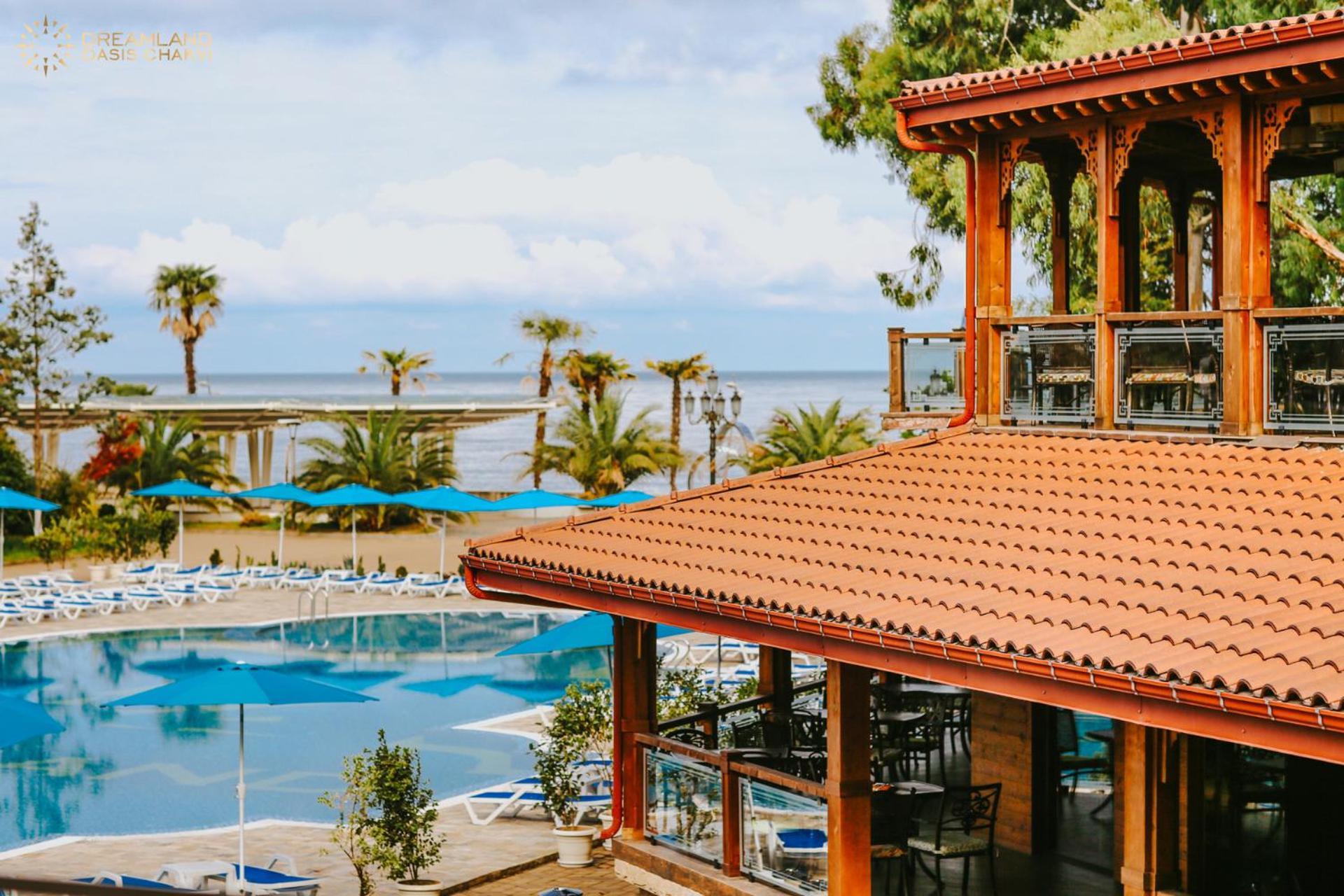 Dreamland Oasis Aparthotel Kobuleti Bagian luar foto
